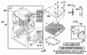 Cylinder Head Diagram and Parts List for 222413-0706-01  Briggs and Stratton Engine